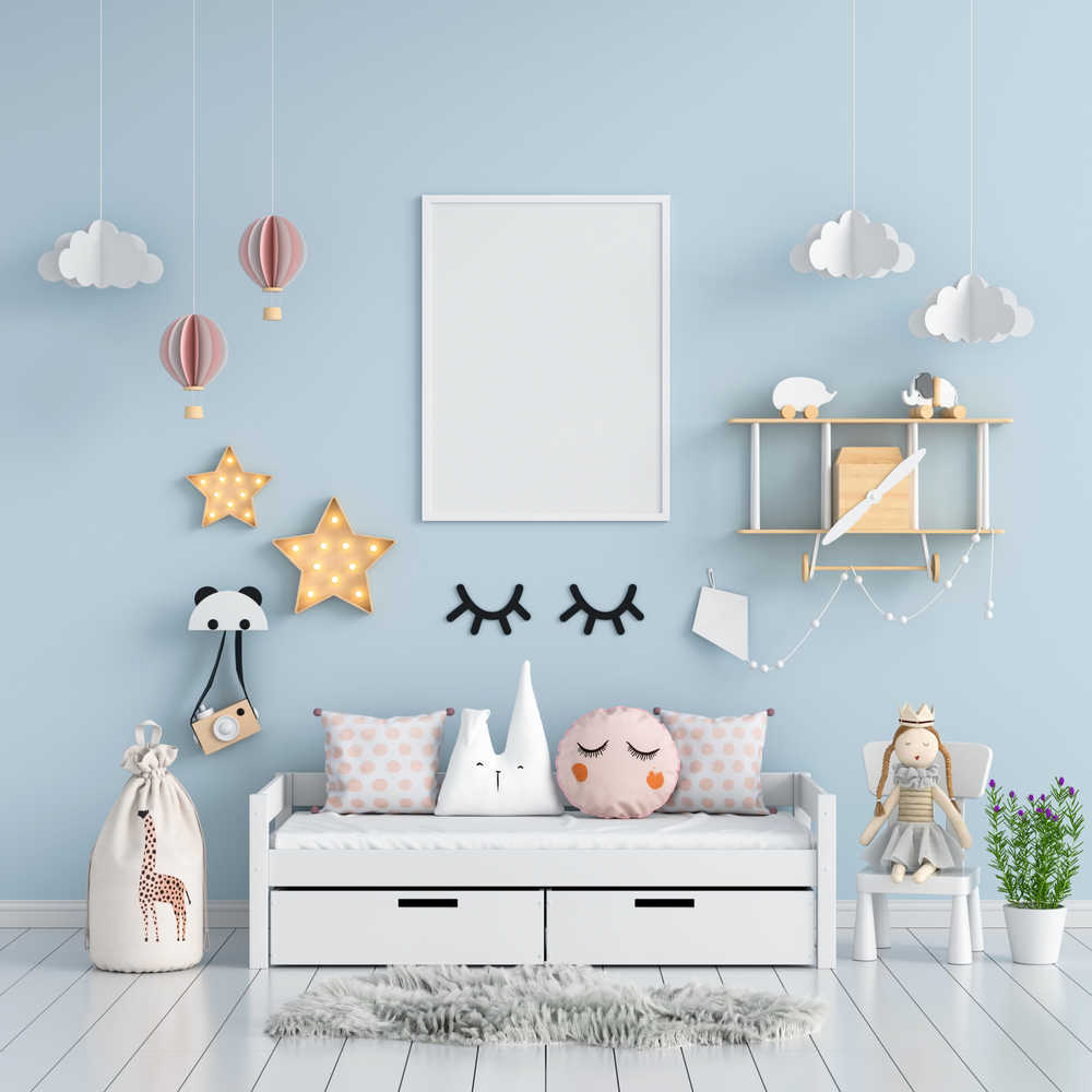 Un dormitorio infantil, para dormir